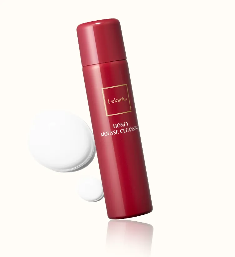 レカルカ「HONEY MOUSSE CLEANSING」ムース状オイルでやさしく汚れを落とすクレンジング