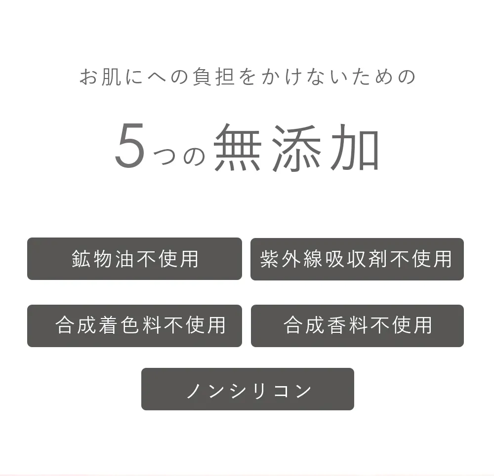 無添加処方で肌にやさしく使えるフェイスパウダー