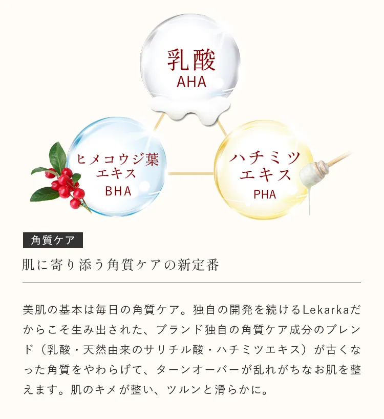 グリチルリチン酸と独自成分RouteWを配合し肌荒れを防ぐ美容液の特徴